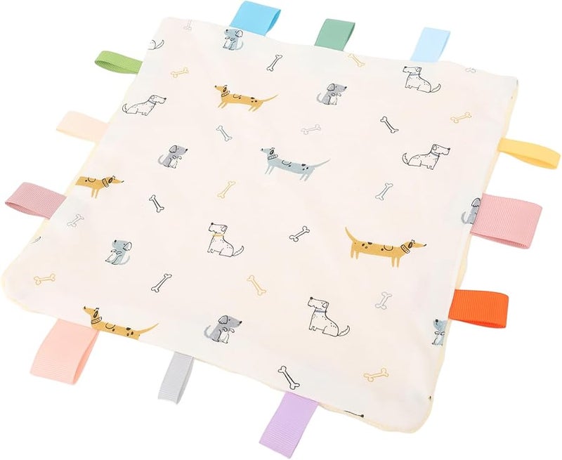 منشفة تسنين الأطفال بحلقة قطنية ناعمة وأنماط لطيفة حجم الكلب للمنزل والهواء الطلق - Image 4